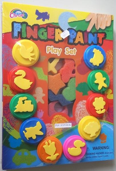 Chi-Luen / HAMMY TOYS — FINGER PAINT Play Set / Ujjfesték
