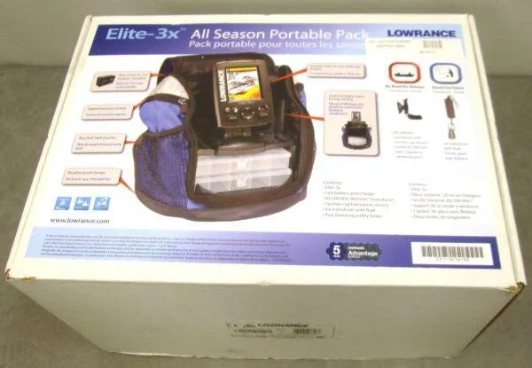 Lowrance (sonar), Manada (battery charger) — All Season Portable Pack