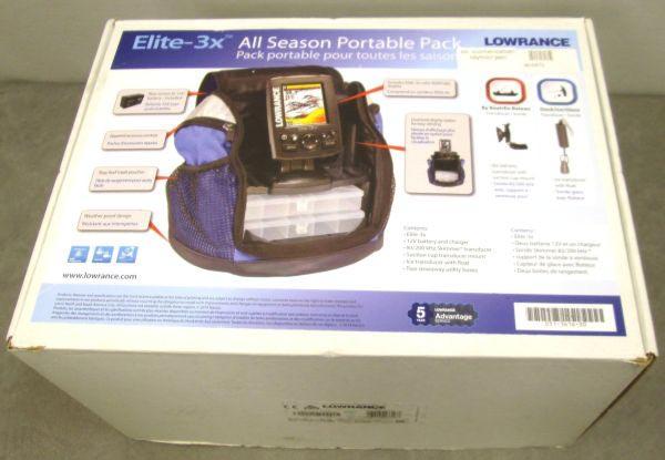 Lowrance (sonar), Manada (battery charger) — All Season Portable Pack