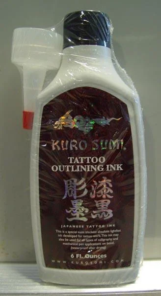 Kuro Sumi — Tattoo Outlining Ink
