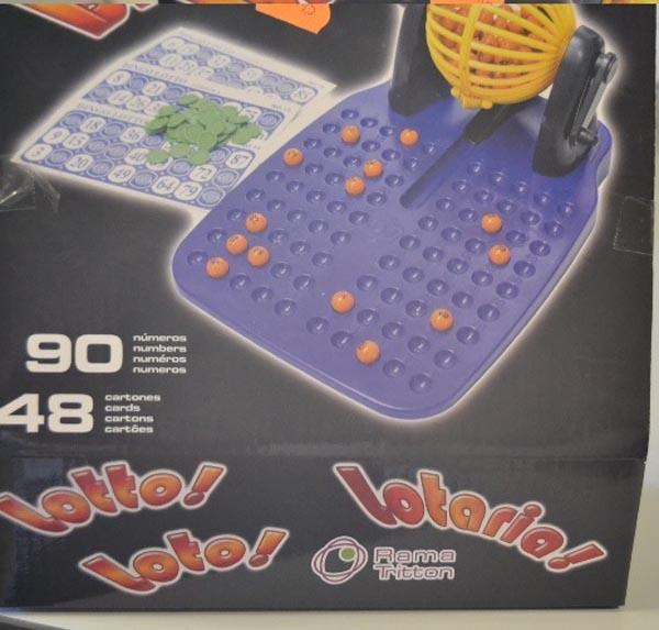 RAMA TRITTON — Bingo game