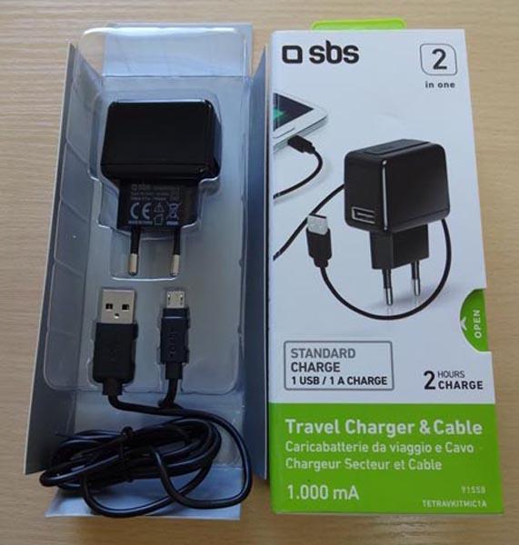 SBS — Travel Charger & Cable