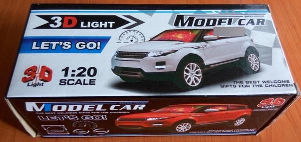 WINNER TOYS — Model Car 3D LIGHT