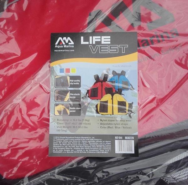 Aqua marina — Life Vest