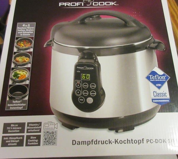PROFI COOK — Dampfdruck-Kochtopf