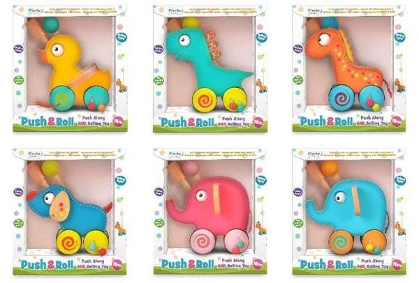 Fiesta — Push & Roll - Push Along and Rolling Toy