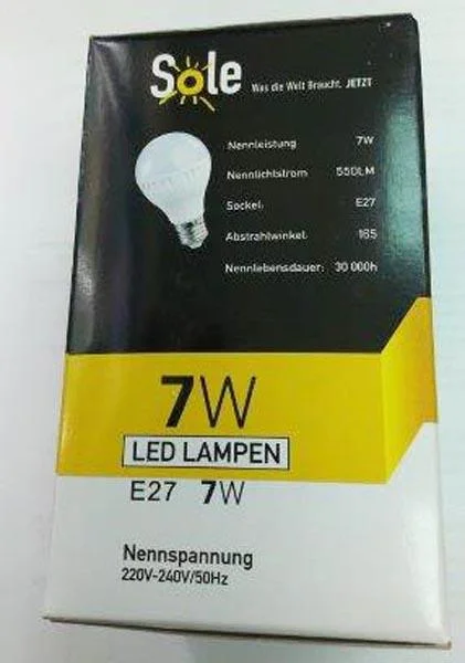 Sole — LED LAMPEN