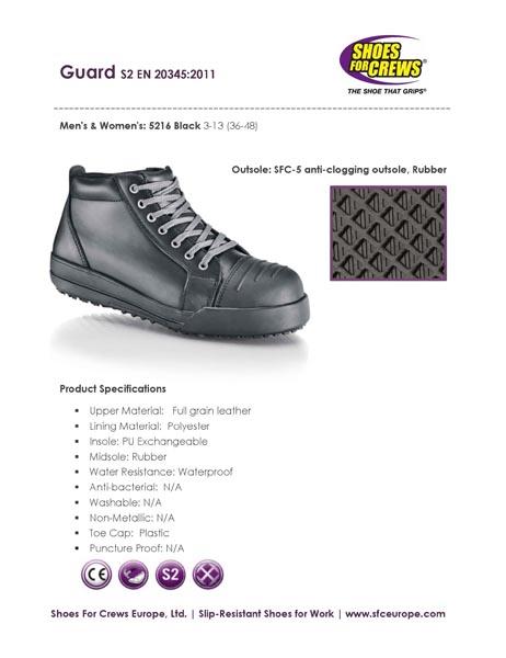 Shoes for Crews — Guard