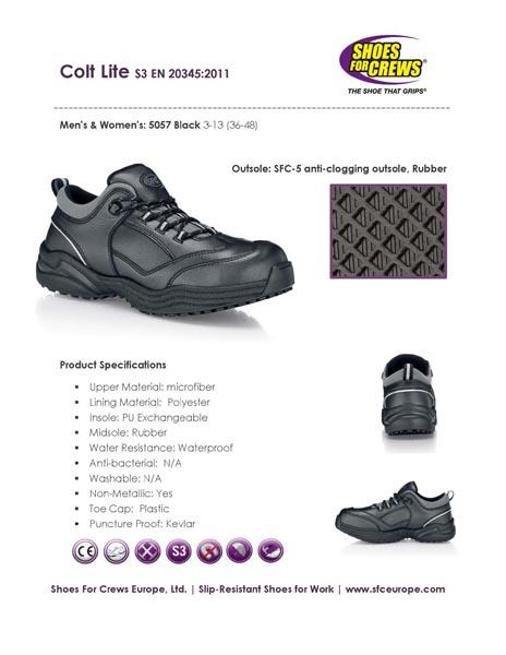 Shoes for Crews — Colt Lite / Colt Light
