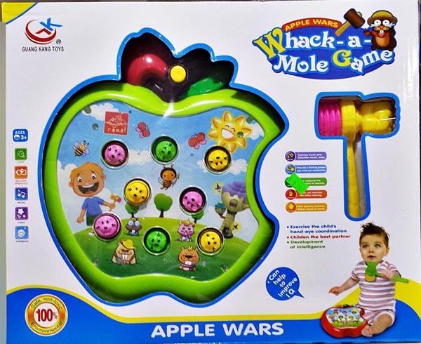 Guang Kang Toys — Apple Wars - Whack-a-Mole Game