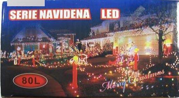 EUROPA ORIENTAL — SERIE NAVIDEÑA LED - 80L