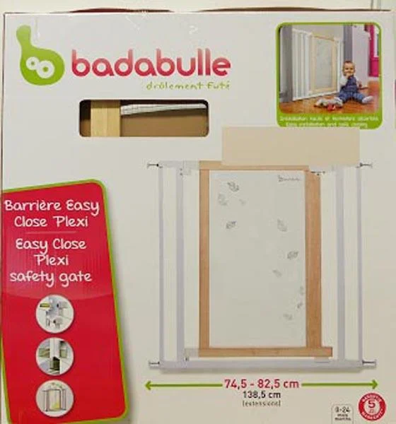 Badabulle — Easy Close Plexi safety gate