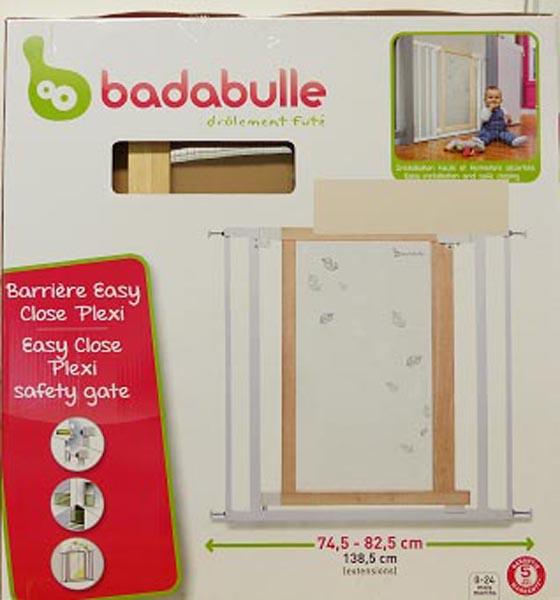 Badabulle — Easy Close Plexi safety gate