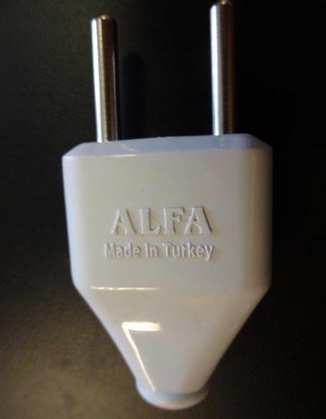 ALFA — Mains plug