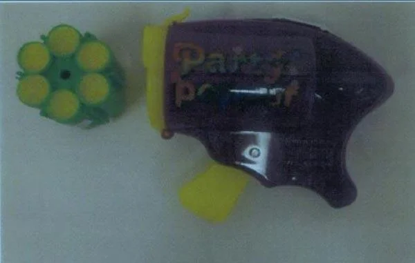 time 4 party / Design France - Creation FMX — Pistolet à confettis (confetti pistol)
