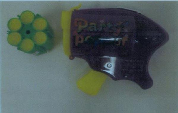 time 4 party / Design France - Creation FMX — Pistolet à confettis (confetti pistol)
