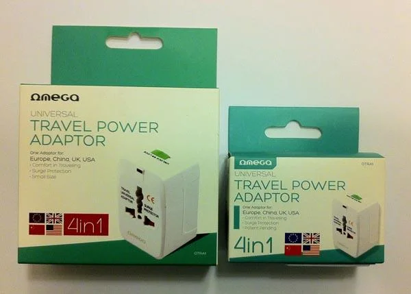 OMEGA — 4in1 Universal Travel Power Adaptor
