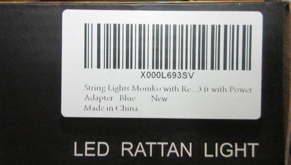 Moniko — LED Rattan Light