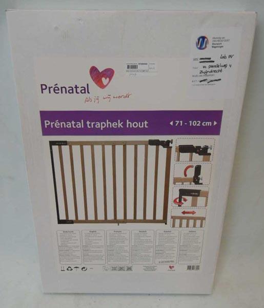 Prénatal — Prénatal traphek hout ('Wooden stairgate')