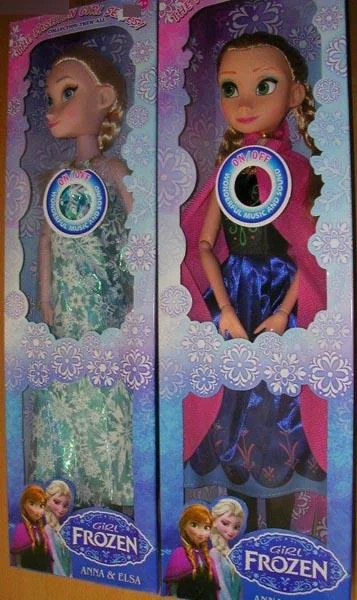 The Fashion Girl Series — Girl Frozen - Anna & Elsa