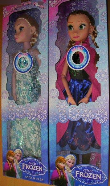 The Fashion Girl Series — Girl Frozen - Anna & Elsa