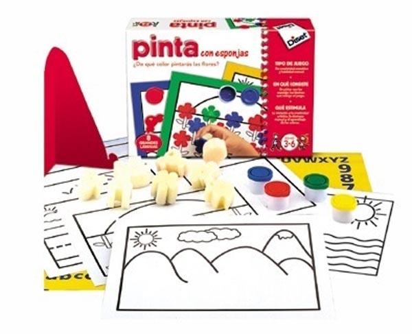DISET — pinta con esponjas ("paint with sponges")