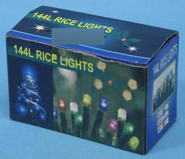 1) 144L RICE LIGHTS; 2) 324L RICE LIGHTS