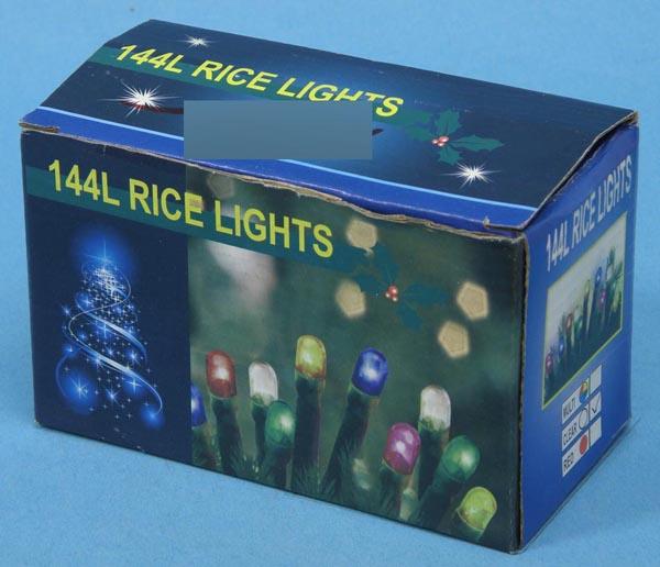 1) 144L RICE LIGHTS; 2) 324L RICE LIGHTS