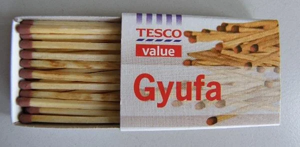 TESCO — Gyufa
