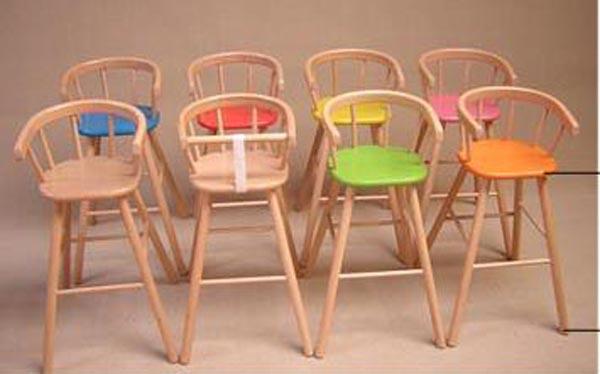 Louwen Houtbewerking — Children's high-chair