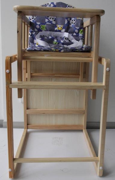 TecTake — Kinderhochstuhl Holz ('Children’s wooden high-chair')
