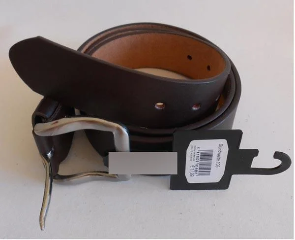 Leather belt
