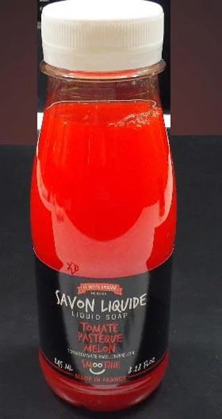 La Petite Épicerie de Paris — Savon liquide - Smoothie Tomate Pastèque Melon (‘Tomato-watermelon-melon smoothie’ liquid soap)