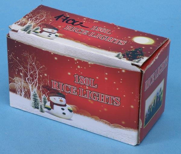 1.) 180L RICE LIGHTS; 2.) 240L RICE LIGHTS; 3.) 320L RICE LIGHTS