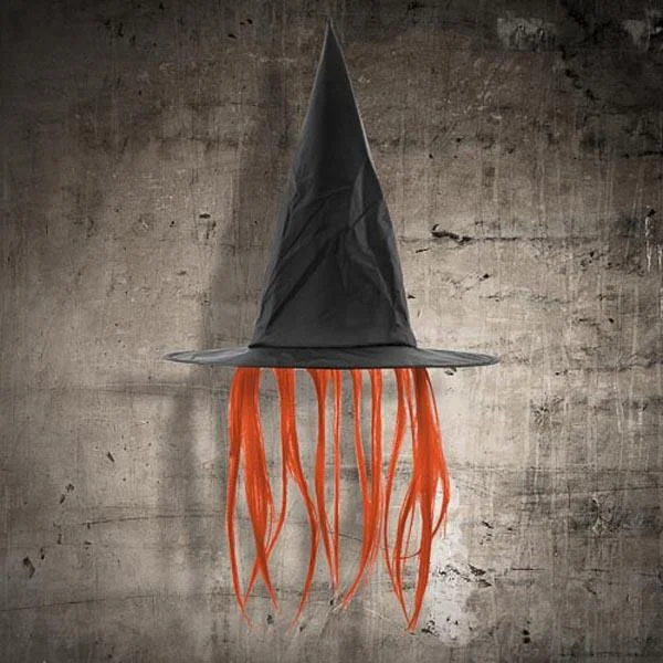 Fright Nite — Witches Hat With Hair