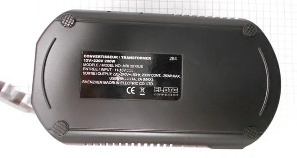 ELOTO CONNEXION — Power inverter