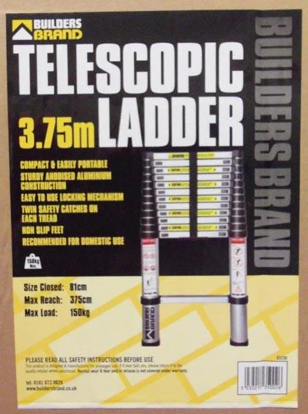 BUILDERS BRAND — Telescopic ladder