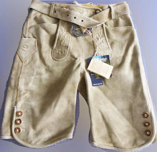 Distler Original — Herren-Lederhose ('men’s ‘lederhose’)