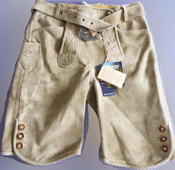 Distler Original — Herren-Lederhose ('men’s ‘lederhose’)