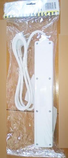 6 Sockets Extension Cord