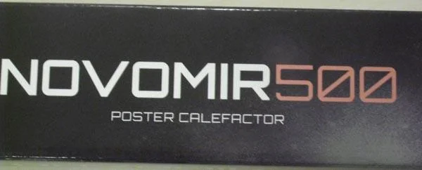 NOVOMIR 500 — Poster Calefactor