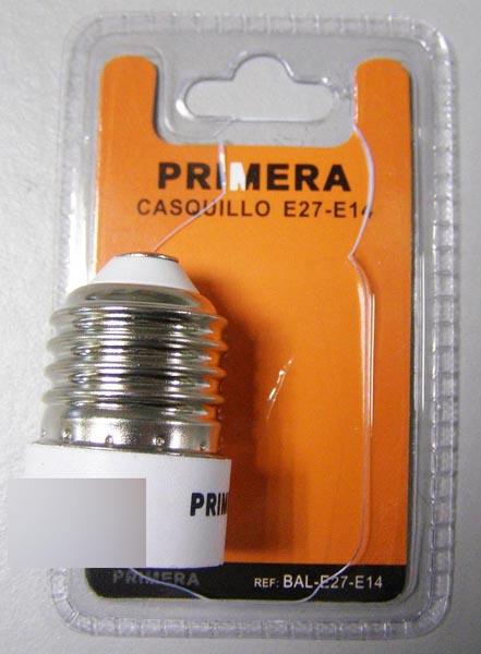 PRIMERA — Casquillo E27-E14