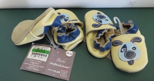 HSM Schuhmarketing — Baby Lauflernschuhe (First-walker shoes for babies)