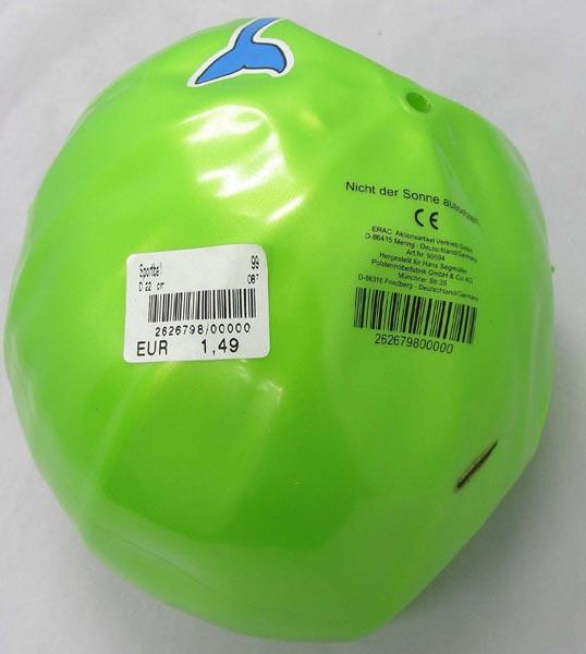 Segmüller's Babyland — Plastic ball