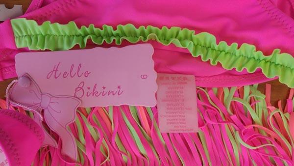 HELLO BIKINI — Girls' bikini