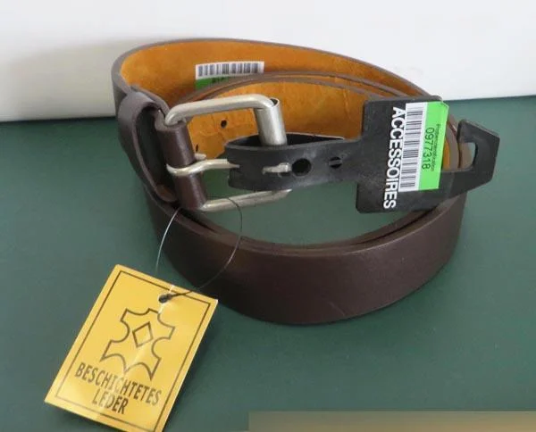 Leather belt