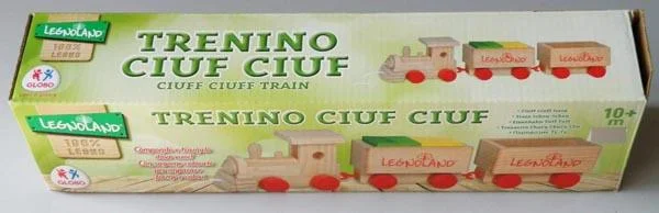 GLOBO / LEGNOLAND — Trenino Ciuf Ciuf / Ciuff Ciuff Train