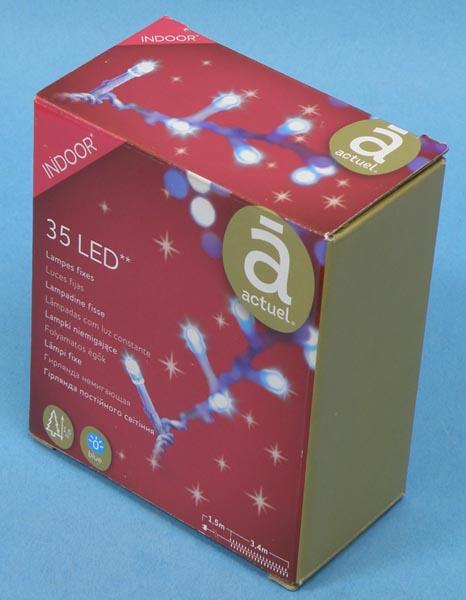 Actuel - Auchan — 35 LED** Lampes fixes