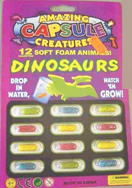 YUDA — AMAZING CAPSULE CREATURES - DINOSAURS