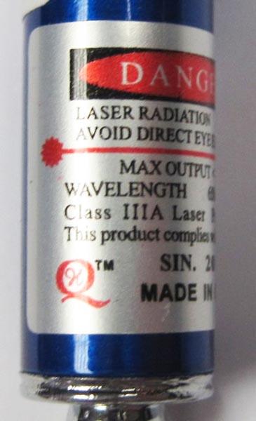QX — 2 in 1 LASER & LED LIGHT
